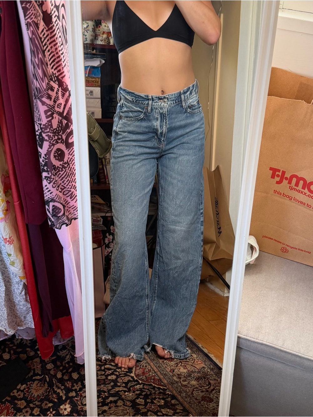 American Eagle Wide Leg Jeans